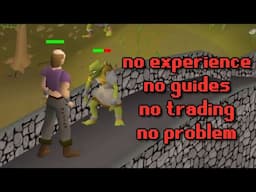 Runescape Ironman, But Blind With No Guides