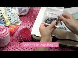 What’s in My Crochet Rummage Bag?  Craft-Style ASMR #1 ~ Beyond Series!