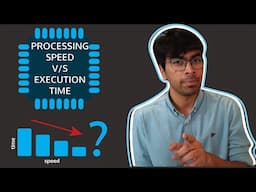 How processing speed affects execution time in microcontrollers