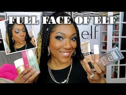 Full Face of ELF Products!  GRWM using Affordable Makeup | KOLORFUL KALMELE