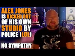 Alex Jones kicked out of his studio as it's confiscated by the state