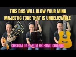 BEST D45 YOU CAN AFFORD TO BUY- HSIENMO D45 Ultimate Dreadnought Guitar review in Singapore