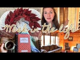 Week in the Life of a Stay at Home Mom | DIY Christmas Decor | Homemaker Motivation | November Vlogs