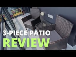 Flamaker 3 Piece Patio Set Review | 3 Piece Outdoor Furniture Set for Home, Patio, and Small Spaces