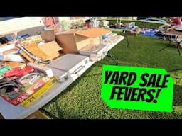 YARD SALE STORIES AND DIGGING FOR TREASURES.