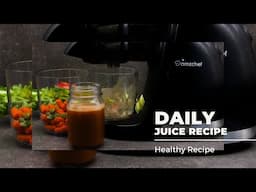 Fresh Daily Juice Recipe | Featuring  AMZCHEF 1501 Slow Juicer | Episode 340