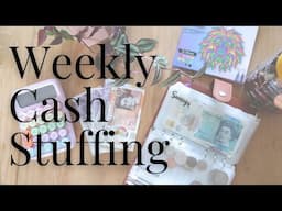 Weekly Cash Stuffing UK | Cash Envelopes | Small Savings Challenges