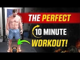 PERFECT Single Kettlebell Total Body Workout Takes Just 10 Minutes! | Coach MANdler