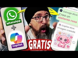 Cómo ACTIVAR Microsoft COPILOT en WHATSAPP [ 100% GRATIS ] Tutorial IA | Alternativa a ChatGPT