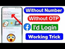 Check Your Notification On Another Device Facebook | Login Approval Needed Facebook Problem