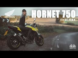 First Ride On Honda Hornet 750