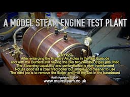 A MODEL STEAM ENGINE TEST PLANT - PART #27