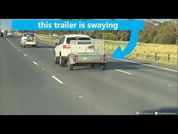 Watch a little trailer sway a little