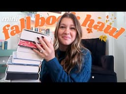 mini fall book haul | dark academia - fantasy romance - most anticipated releases