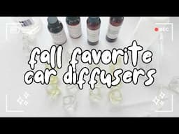 DITL | making viral car diffusers for fall + DIY packaging options