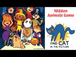 Hidden Animals Game for Children | Fun Game to Improve Concentration