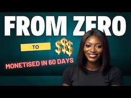 I Got Monetised on Youtube in 60 days | Here's how to monetise your channel faster