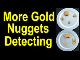 Finding Gold by extending a nugget patch I worked in the past but I thought was finished.