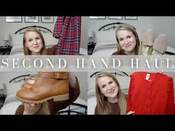 Autumn and Christmas Finds | A Thrifting & Consigning Haul of Treasures