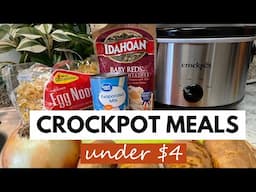 CROCKPOT RECIPES | COMFORT FOOD ON A BUDGET