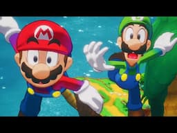 Mario & Luigi Brothership 100% Walkthrough Part 22 Gameplay  Monster Mania Level 1 & Bulbfish Island