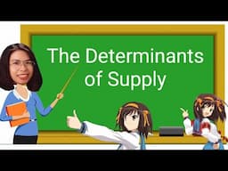 DETERMINANTS OF SUPPLY| APPLIED ECONOMICS