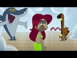 ZIG e SHARKO 🌴 Tempo Ruim 🌧️ Zig e Sharko Brasil | Desenho Animado em português