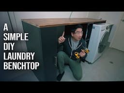 Laundry Benchtop - A Simple DIY Project