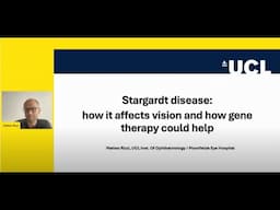 Stargardt disease: how it affects vision and how gene therapy could help with Dr Matteo Rizzi