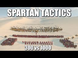 I Used Real Spartan Tactics To Win An IMPOSSIBLE Battle!