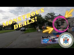 Did This Superb Town Wide Yard Sale Have MONSTROUS Deals?