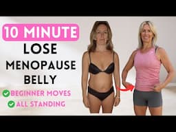 Lose Stubborn Belly Fat Using This 10 Minutes Workout For Menopausal Women