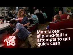 Man fakes slip-and-fall in attempts to get quick cash