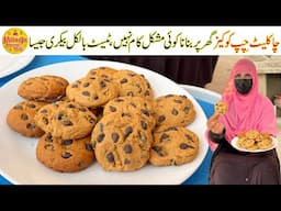 Chocolate Chip Cookies Recipe | Best or Easy Cookies Recipe | Everyons Favorite | Village Handi Roti