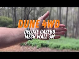 Dune 4WD Deluxe Gazebo Mesh Wall 3m | Camping | Anaconda Stores