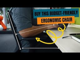 Why Ergonomics is Important for Productivity (Affordable Ergonomic Chair Recommendation)