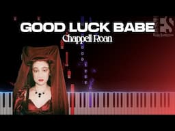 Good Luck, Babe! - Chappell Roan (Piano Tutorial) | Eliab Sandoval