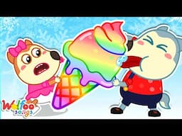 Be Careful of Cold Food 🥶🍦 Siblings Healthy Eating Habits Songs 🎶 Wolfoo Nursery Rhymes & Kids Songs