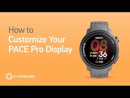 How to Customize Your PACE Pro Display