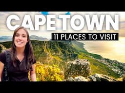 11 BEST THINGS TO DO in and around Cape Town, South Africa!