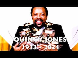 QUINCY JONES STORY TOLD IN 8 MINUTES   (R.I.P.)