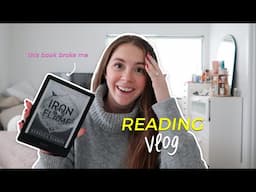 IRON FLAME READING VLOG! (with spoilers!!!) *the ending broke my brain*