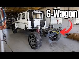 Turning our G-Wagon into a Pickup Truck! pt. 2