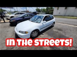 Restoring an Abandoned EG Civic Hatch Si EH3 Restoration (Ep2)