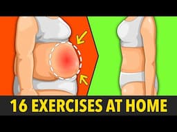 Burn Belly Fat with These 16 Intense Exercises You Can Do at Home