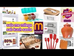 Meesho Affordable Kitchen items Part-1/meesho ki sale se kharide itne saare kitchen items😱/Meesho