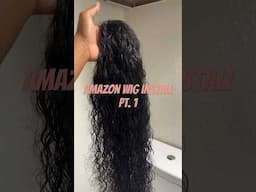 Amazon wig install! ONLY $80🩷✨ #wiginstall #wigs #amazonwigs #alipearlhair #amazonfinds