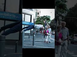 OLD MAN PRANK | old man doing crazy calisthenics tricks #oldman #prank