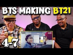 BTS - Making of BT21 {EP. 4-7} REACTION