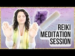 Reiki Energy Healing Meditation 🙏💜 | 10 Minute Guided Meditation For Positive Energy